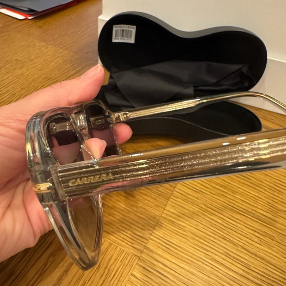 Carrera Transparent Gray Sunglasses - Picture 2 of 4